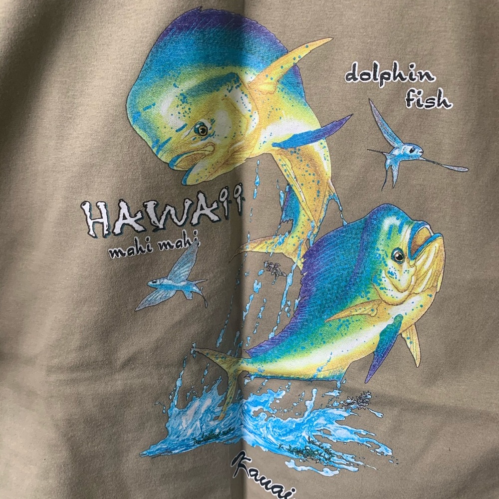 Kauai, Hawaii men’s fish shirt